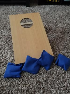 16 Mini Tabletop Bean Bag Toss Game For Indoor Use By Trademark