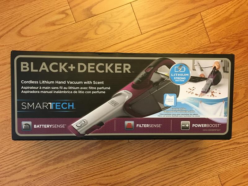 black and decker smartech vacuum manual