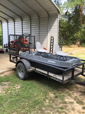 Sun Dolphin 2-Man Sportsman 8 ft. Angler Fishing Boat 