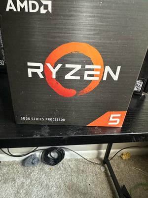 AMD Ryzen 5 5600X 6-core, 12-Thread Unlocked Desktop Processor
