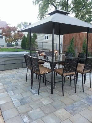 Mainstays Droma 9 Piece Gathering Height Dining Set Walmart Com Walmart Com