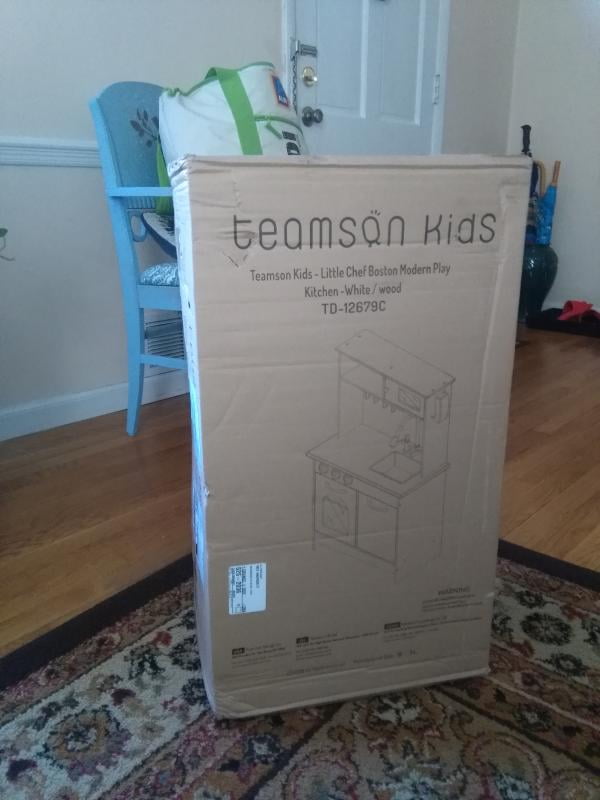 little chef boston play kitchen set