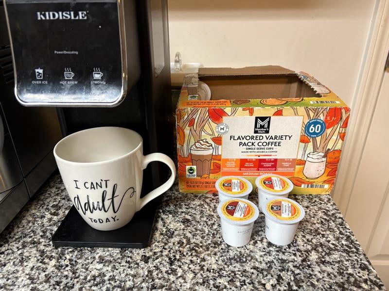 Peach Nectarine Medium Roast K-Cup Pods - 12 Gourmet Flavored Coffee Pods For Keurig Brewers