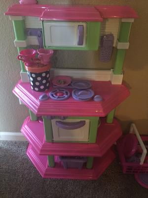 american plastic toys sweet treat kitchen set