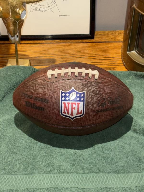 Wilson, NFL Football, The Duke, Official Size 9, Handcrafted in