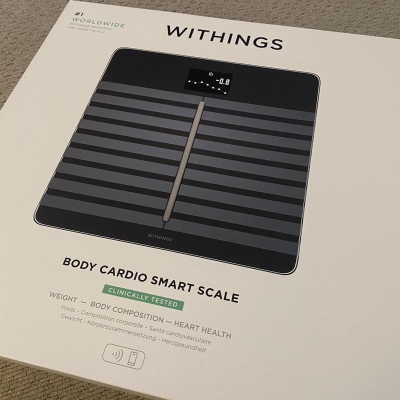 Withings Body Cardio Wi-Fi Smart Scale - White (70154203) for sale