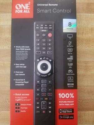 One for All 8 Device Universal Smart 8 TV Remote URC7880 - Best Buy