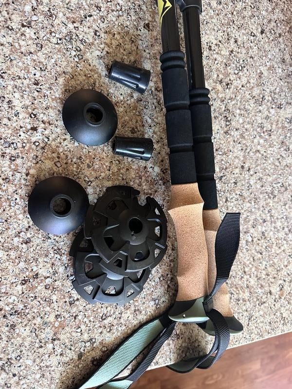 Cascade Mountain Tech 100% Carbon Fiber Quick Lock Trekking Poles