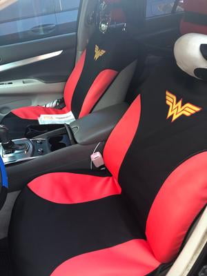 wonder woman seat covers walmart
