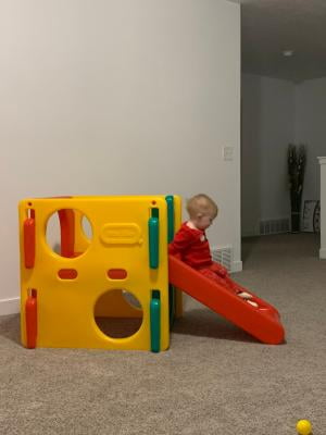 little tikes activity cube slide