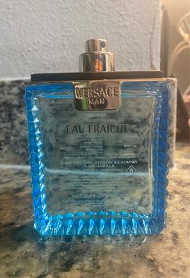 Versace Man Eau Fraiche Cologne for Men, 1 Oz Perfume Toilette