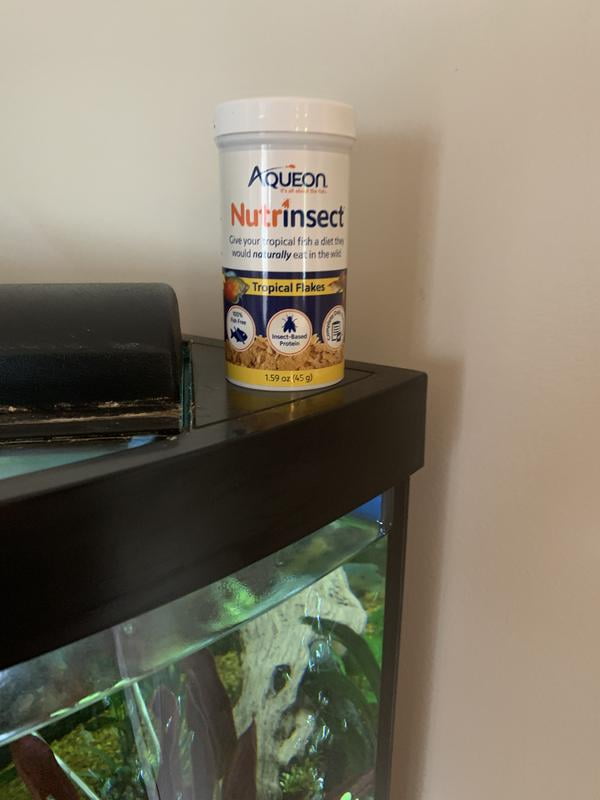 Aqueon Nutrinsect Goldfish Food Pellets, 1.76 Oz - Fish-Free, Insect-Based Formula