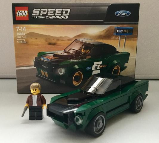  LEGO Speed Champions 1968 Ford Mustang Fastback 75884