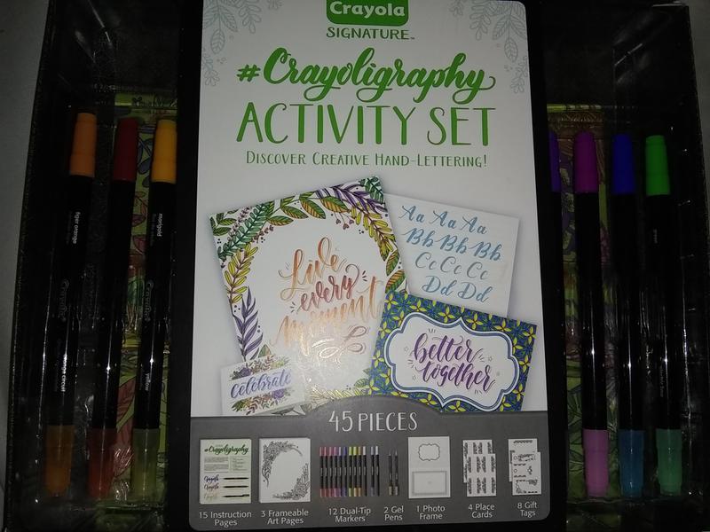 Crayola Crayoligraphy Activity Set – Lincraft