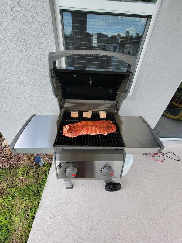 Weber Spirit II E-210 Black Propane Gas Grill with iGrill