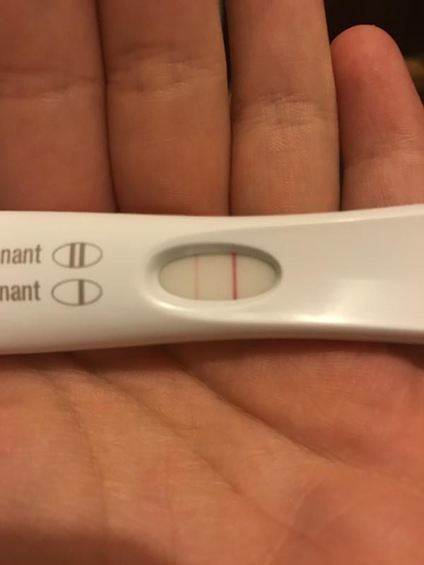 Pregnancy Test False Positive First Response Faint Line pregnancy test