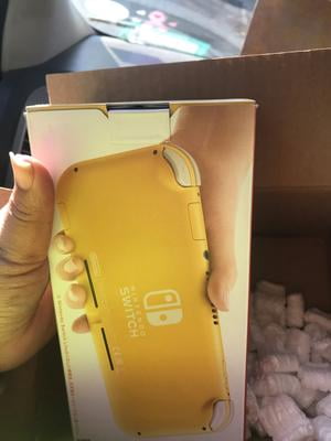 Nintendo Game System - Switch Lite Console, Yellow, Handheld Mode