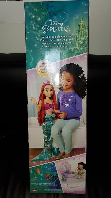 disney princess sparkling light & sound vanity set
