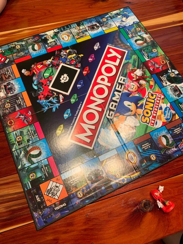 Monopoly Gamer Sonic The Hedgehog Edition Board Game 