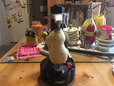  Starfrit Rotato Express 2.0  Updated 2017 Model - Electric  Peeler: Home & Kitchen