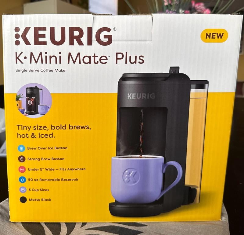 Keurig, Single Serve Coffee Maker, K-Mini Plus, Black - Walmart.com