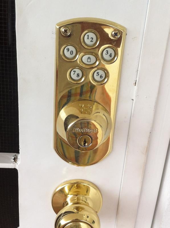 Kwikset 907 Powerbolt2 Electronic Deadbolt Lock with Keypad and