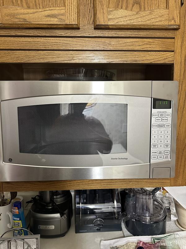 GE 2.2 cu. ft. Stainless Steel Countertop Microwave Oven
