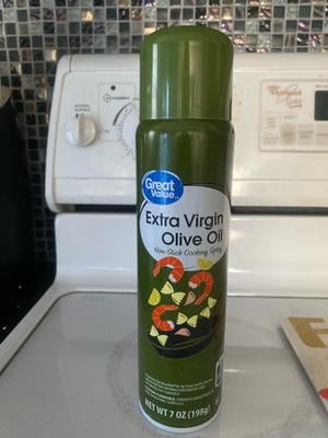 Great Value Extra Virgin Olive Oil Cooking Spray, 7 oz Can
