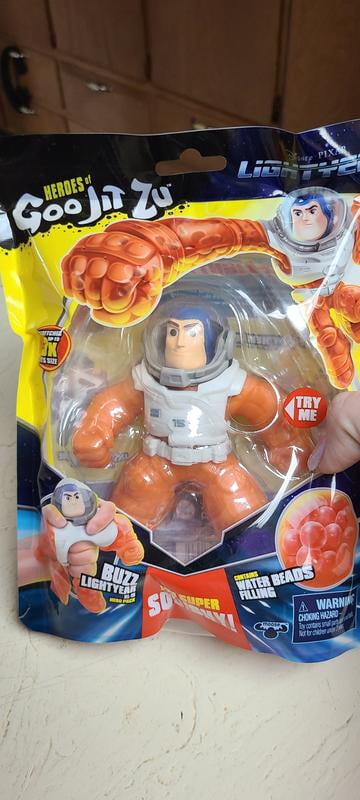 Heroes of Goo Jit Zu Lightyear Movie Collection - Buzz Lightyear - Squishy elástico Gooey Hero (Buzz Lightyear XL-15