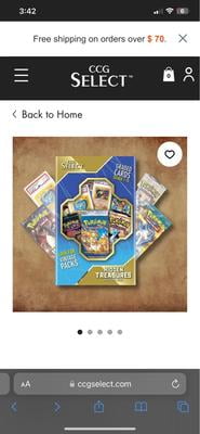 Customer reviews for CCG Select | Hidden Treasures Mystery