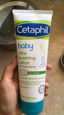 cetaphil baby ultra soothing lotion with shea butter