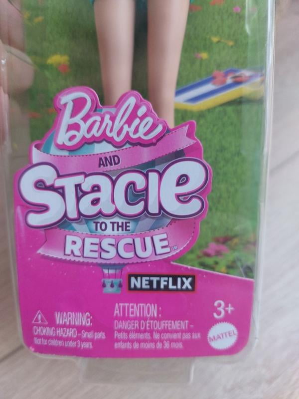 Lot Poupée Barbie Stacie Content Core - Stacie Ligaya Avec Son Chien - Film