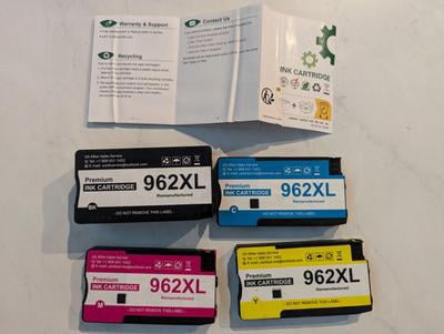 962XL Ink Compatible for HP Officejet Pro 9010 9015 9018 9020 9025