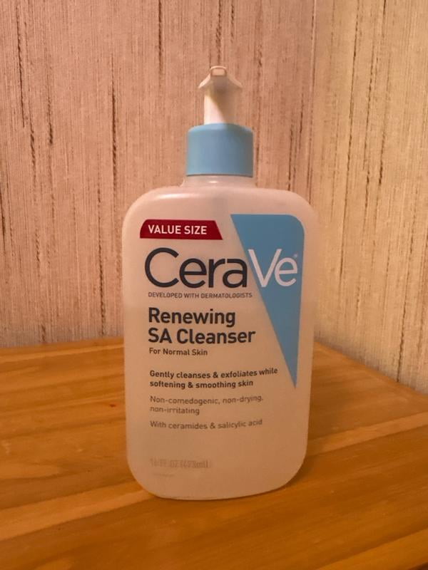 3 Pack - CeraVe Renewing SA Cleanser 8 oz - Walmart.com