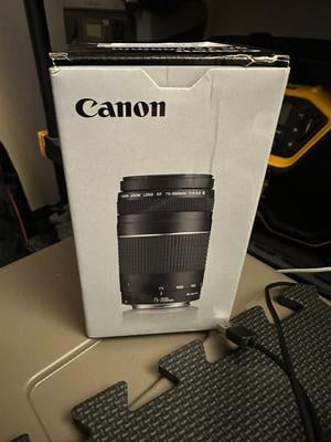 Canon, Telephoto Zoom Lens, EF 75-300mm f/4-5.6 III, AutoFocus