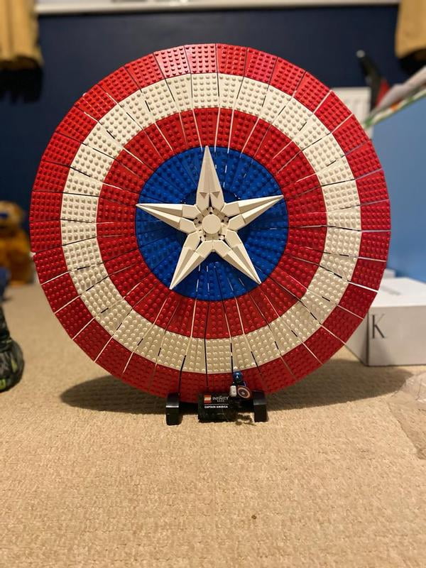 コメリ Captain america shield レゴキャプテンアメリカ盾 Lego marvel avengers Lego captain america レゴ キャプテンアメリカ Lego - 新品未使用 レゴ LEGO マーベル