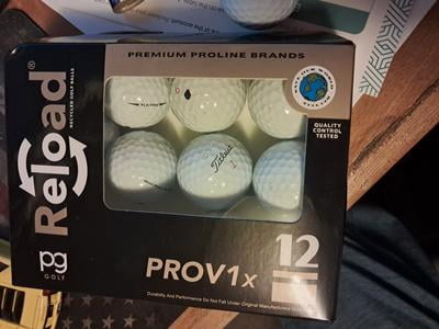 Lost Golf Balls Titleist Pro V1x Golf Balls Near Mint 12 Pack
