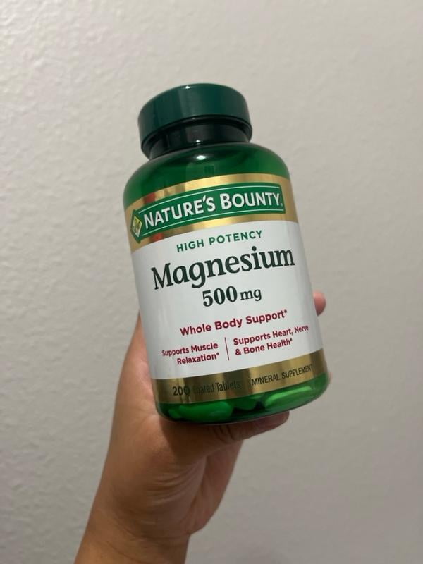 Nature's Bounty Magnesium Tablets