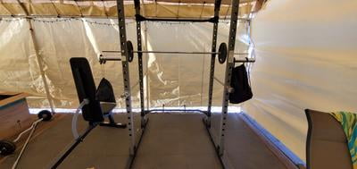 progear 1600 ultra strength 800lb weight capacity power cage