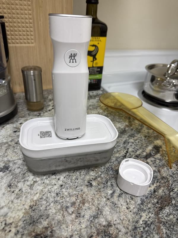 ZWILLING, Vacuum Pump, Handheld Food Sealer, White - Walmart.com