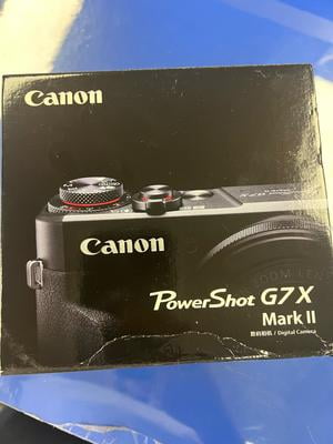 Canon G7 X Mark II Digital Camera, Wi-Fi NFC, 1-Inch Sensor, Full