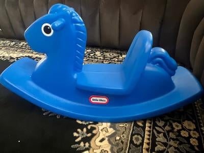 Little Tikes, Balance Rocking Horse, Blue - Walmart.com