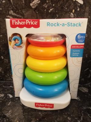 New in Package Keyring Fisher Price Rock-a-Stack Key Keychain 