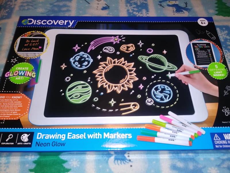 discovery toy drawing light
