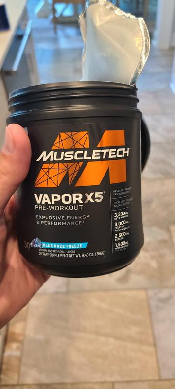 Muscletech Pro Series Vapor X5 Pre-Workout Powder, Explosive