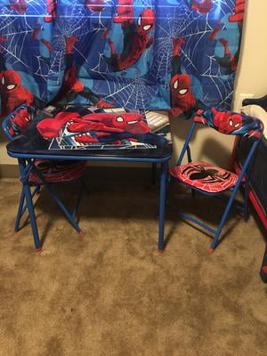 spiderman kids table