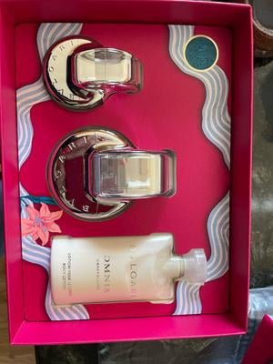 Bvlgari Omnia Crystalline Perfume, 2 Piece Gift Set for Women