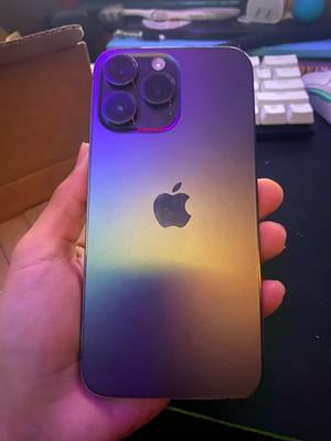 Apple iPhone 14 Pro Max, Fully Unlocked, 512GB, Deep Purple