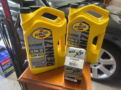 Customer reviews for Pennzoil Platinum Full Synthetic 0W-20 Motor