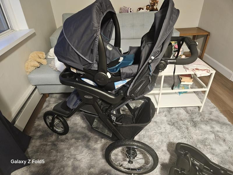 graco trax jogger travel system review